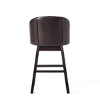 360 Degree Swivel Bar Stool with Stunning Nailhead Trim, Set of 2