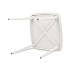 Santorini 33.5" Square Outdoor Patio Table Aluminum