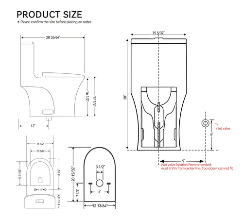 Tornado Flush One-Piece Elongated Toilet