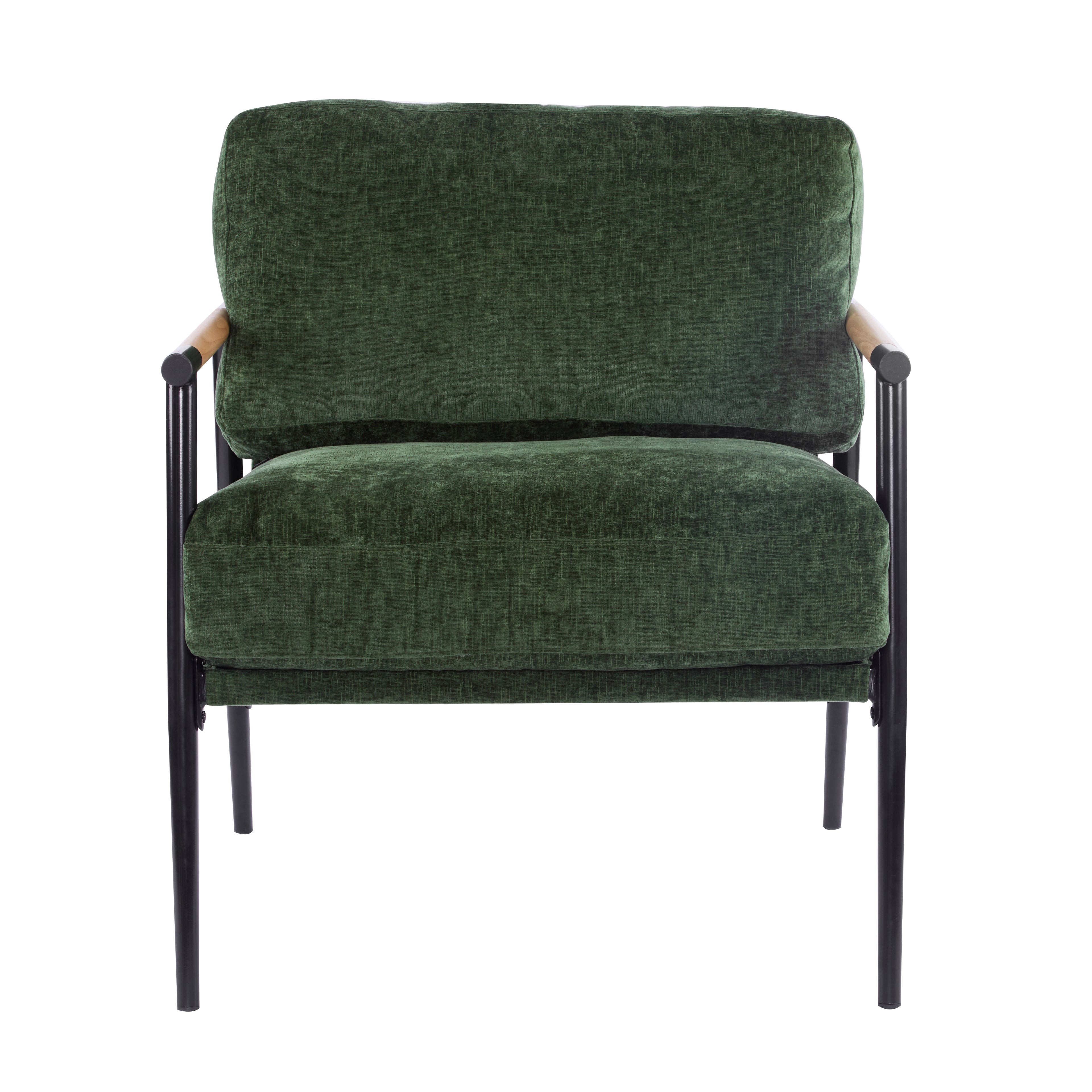 27.56" Modern Accent Chair with Plush Cushions