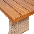 Outdoor Acacia Wood Bench