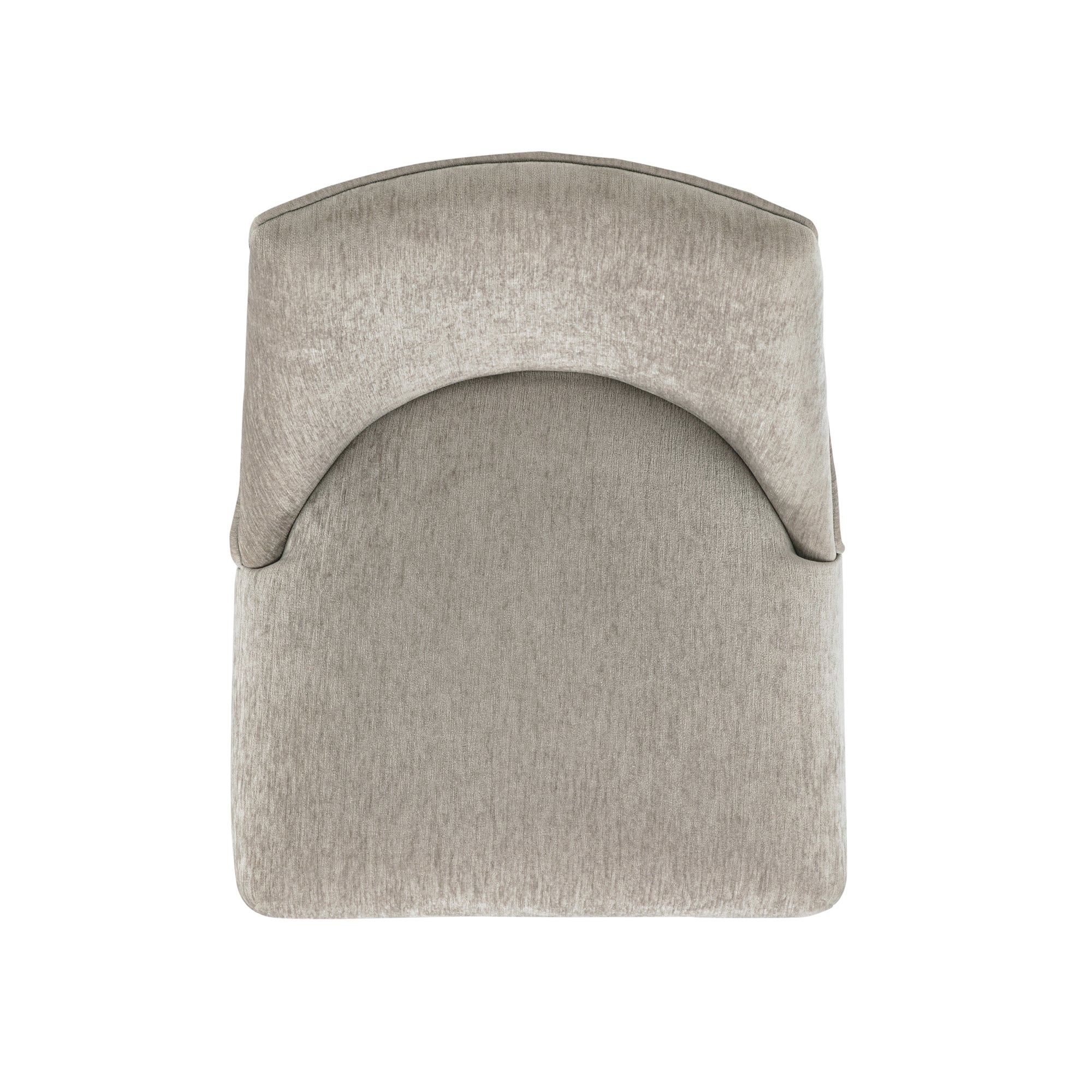 Beever Wood Upholstered Chenille Barstool