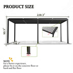 8640E Louver Pergola