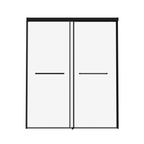 60 in. W x 72 in. H Sliding Shower Door