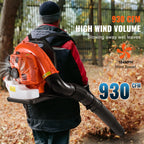 Backpack Leaf Blower 79CC 2-Cycle Gas Leaf Blower