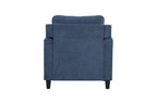 Horatio Navy Chenille Chair