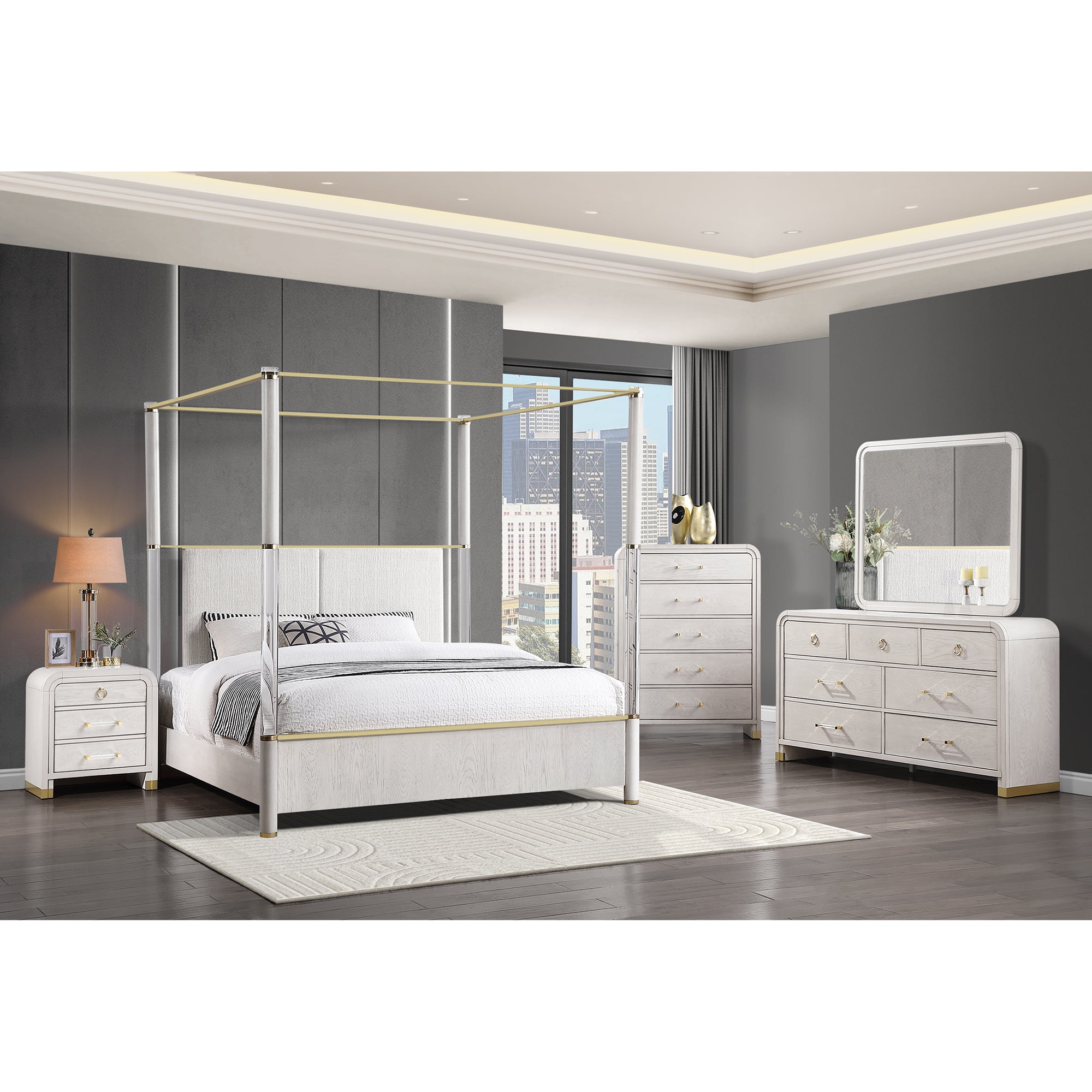 Malco Vanity & Dresser Mirror