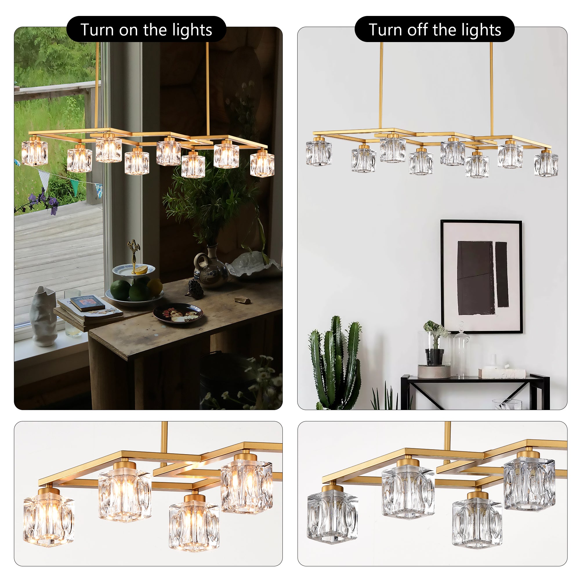Crystal Chandelier for Dining Room