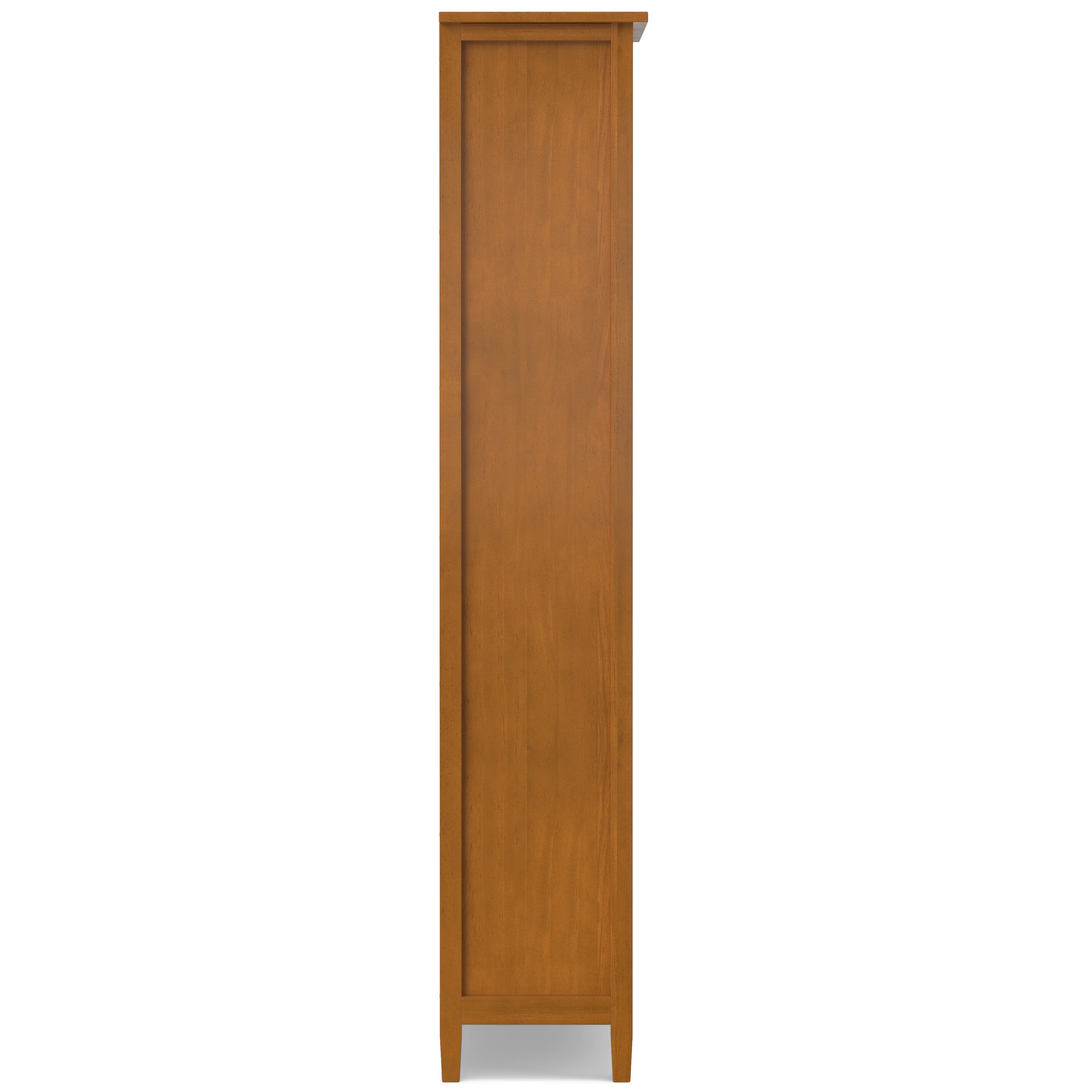Warm Shaker 5 Shelf Bookcase