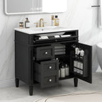30" Bathroom Vanity with Top Sink