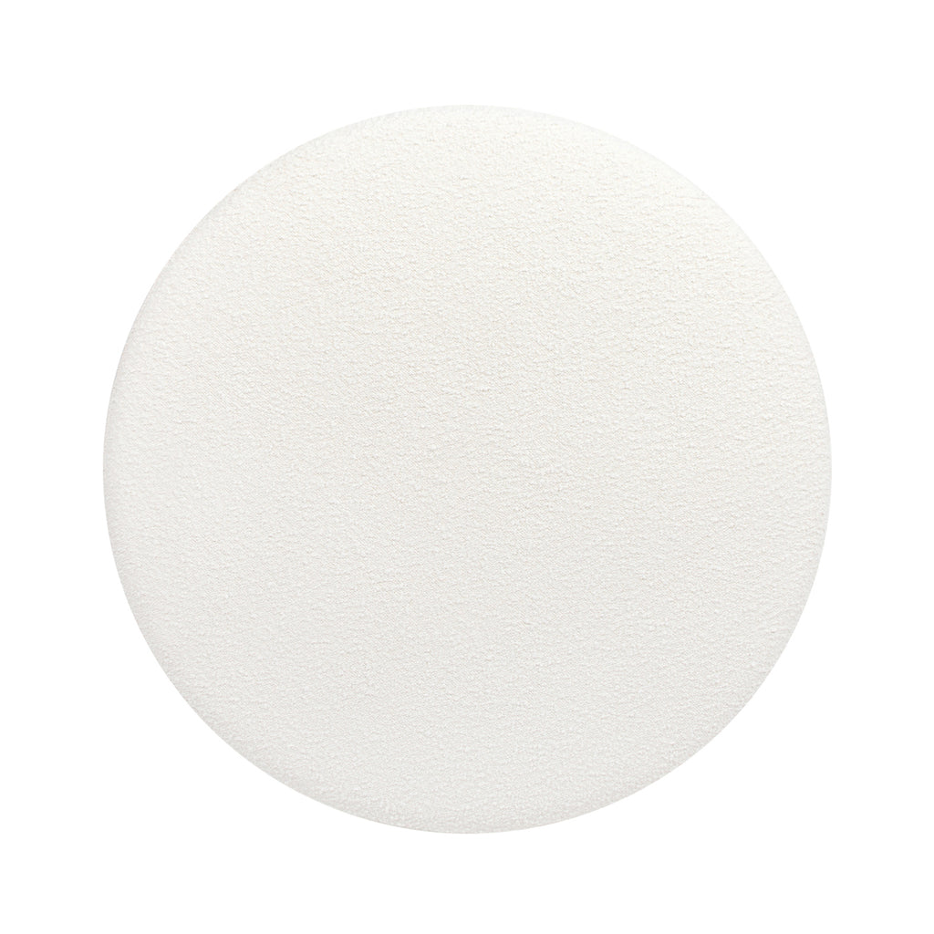 Bali 37" Round Upholstered Cocktail Ottoman
