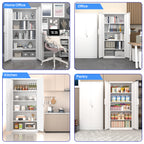 70-Inch 2-Door File Cabinet with Lock