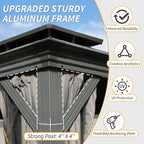 12' X 14' Hardtop Gazebo