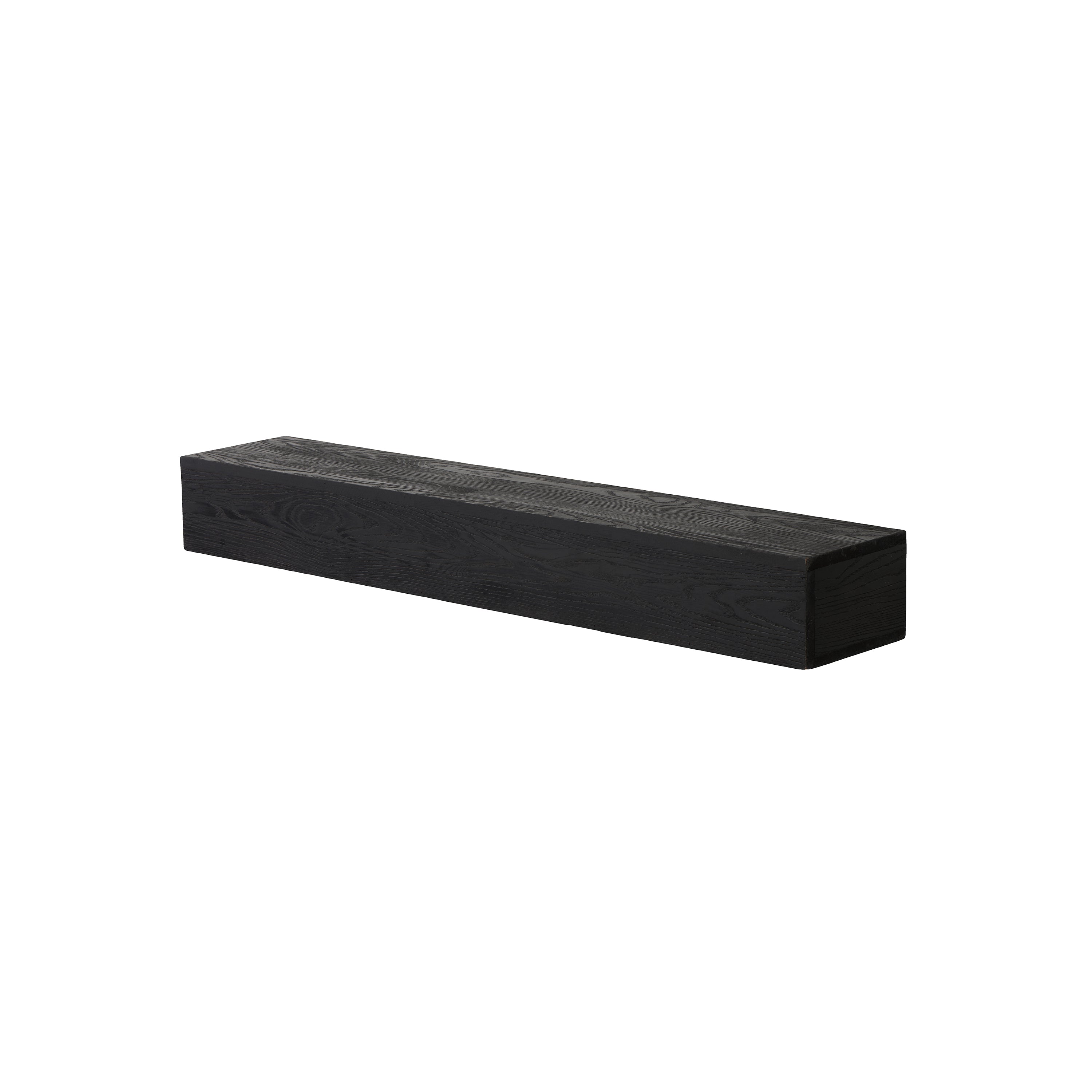 48" Embossed Fireplace Mantel - Western Red Cedar