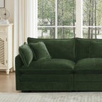 U-Shaped Sectional Sofa w/Reversible Footrest