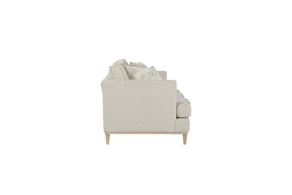 Sofa With 3 Reversible Cushions and 2 Pillows
