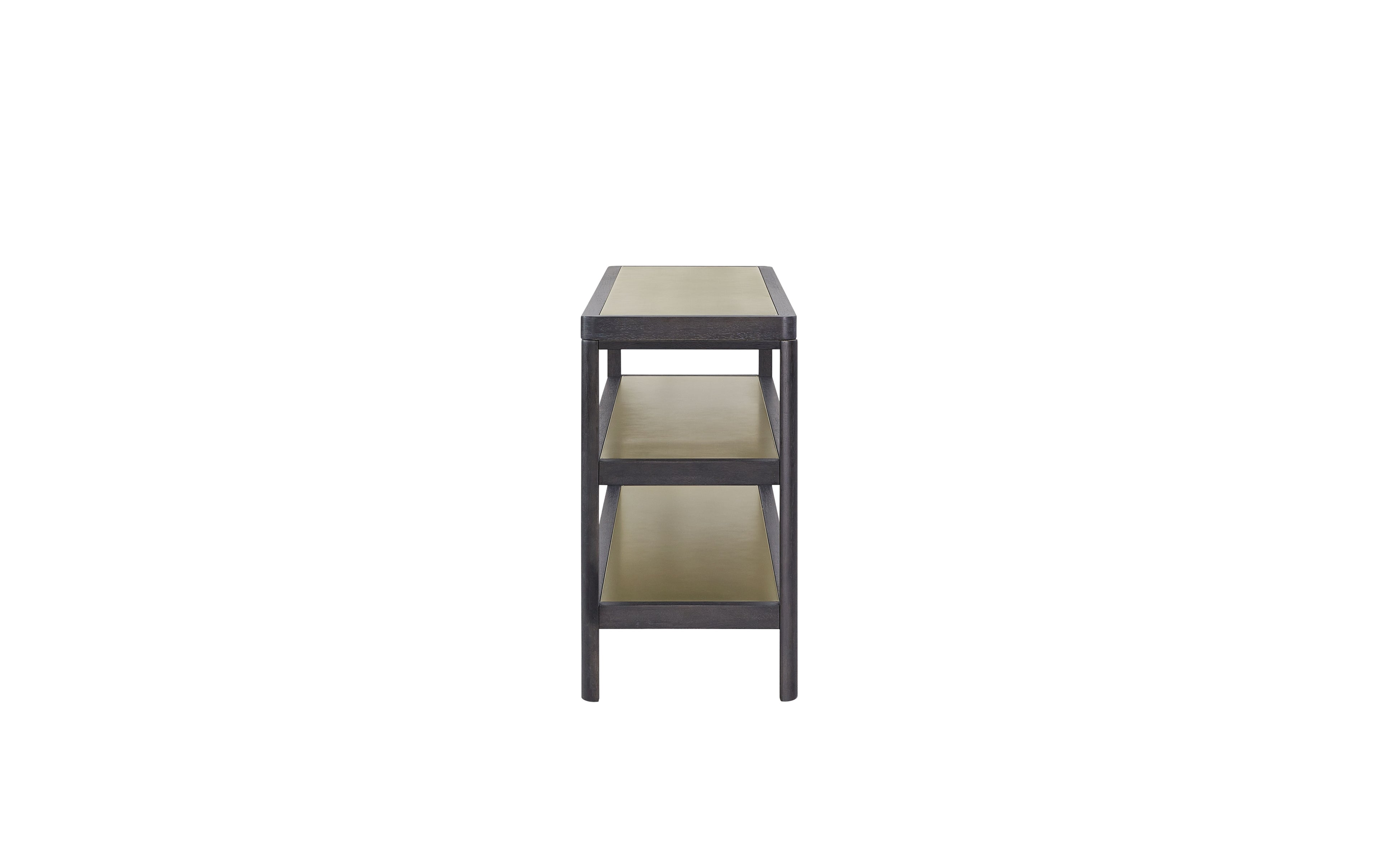 Console Table With Metal Insets