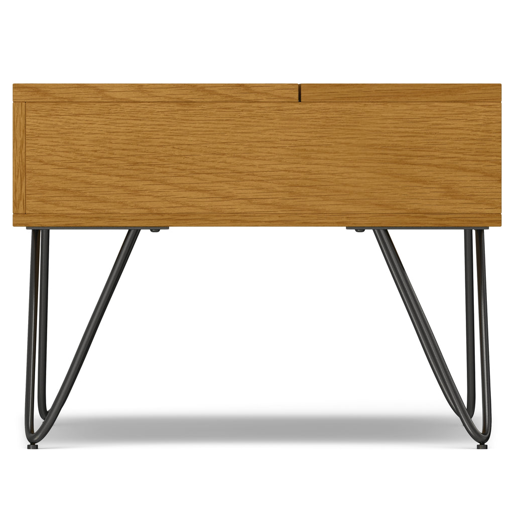 Hunter 36 Inch Wide Solid Wood Small Lift Top Coffee Table