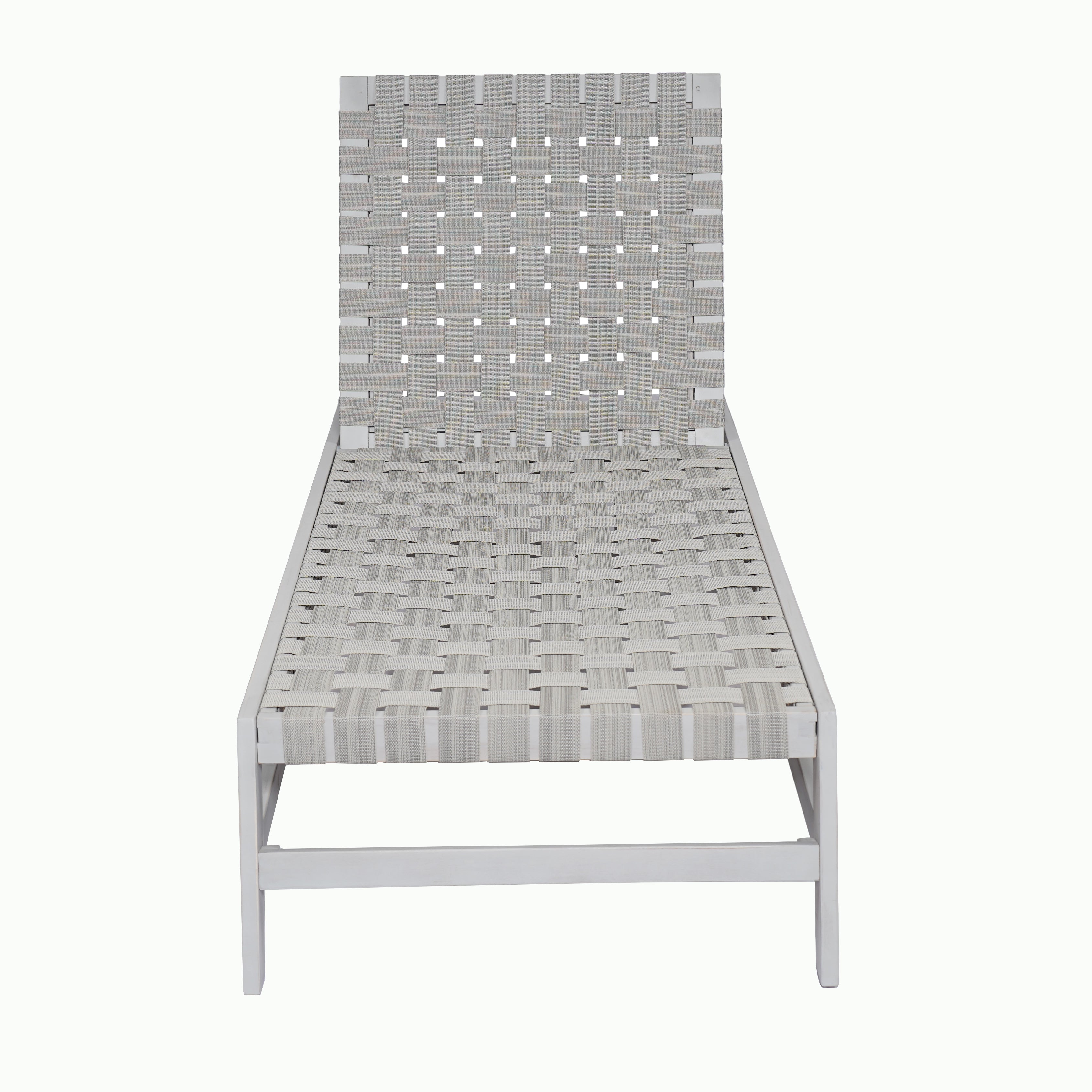 Outdoor Rope Chaise Lounge
