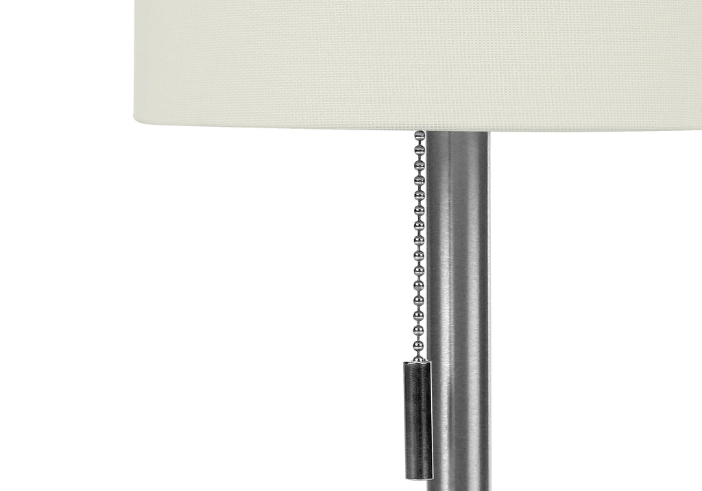Lighting Set of 2 Table Lamp with USB Port - Nickel Metal
