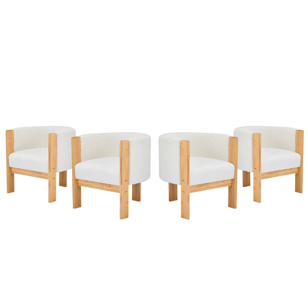 Upholstered Dining Chairs Set of 4