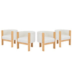 Upholstered Dining Chairs Set of 4