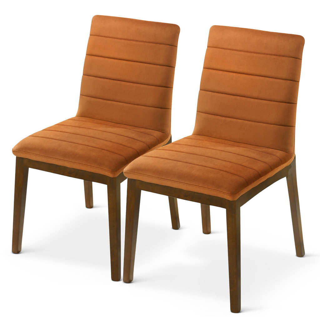 Ines Mid-Century Modern Dining Chairs