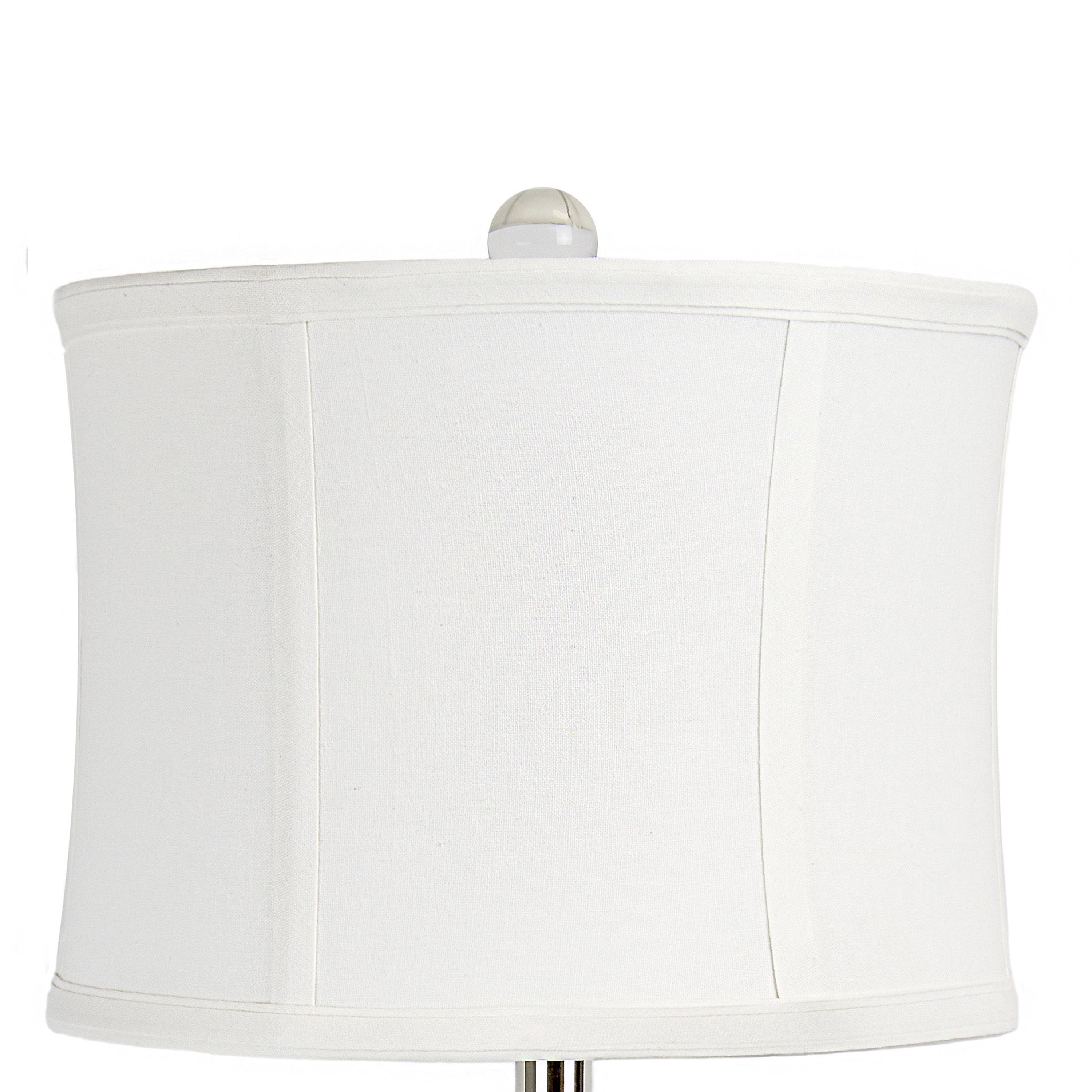 Diamond Torch 25.75' Contemporary Crystal Table Lamp Set of 2