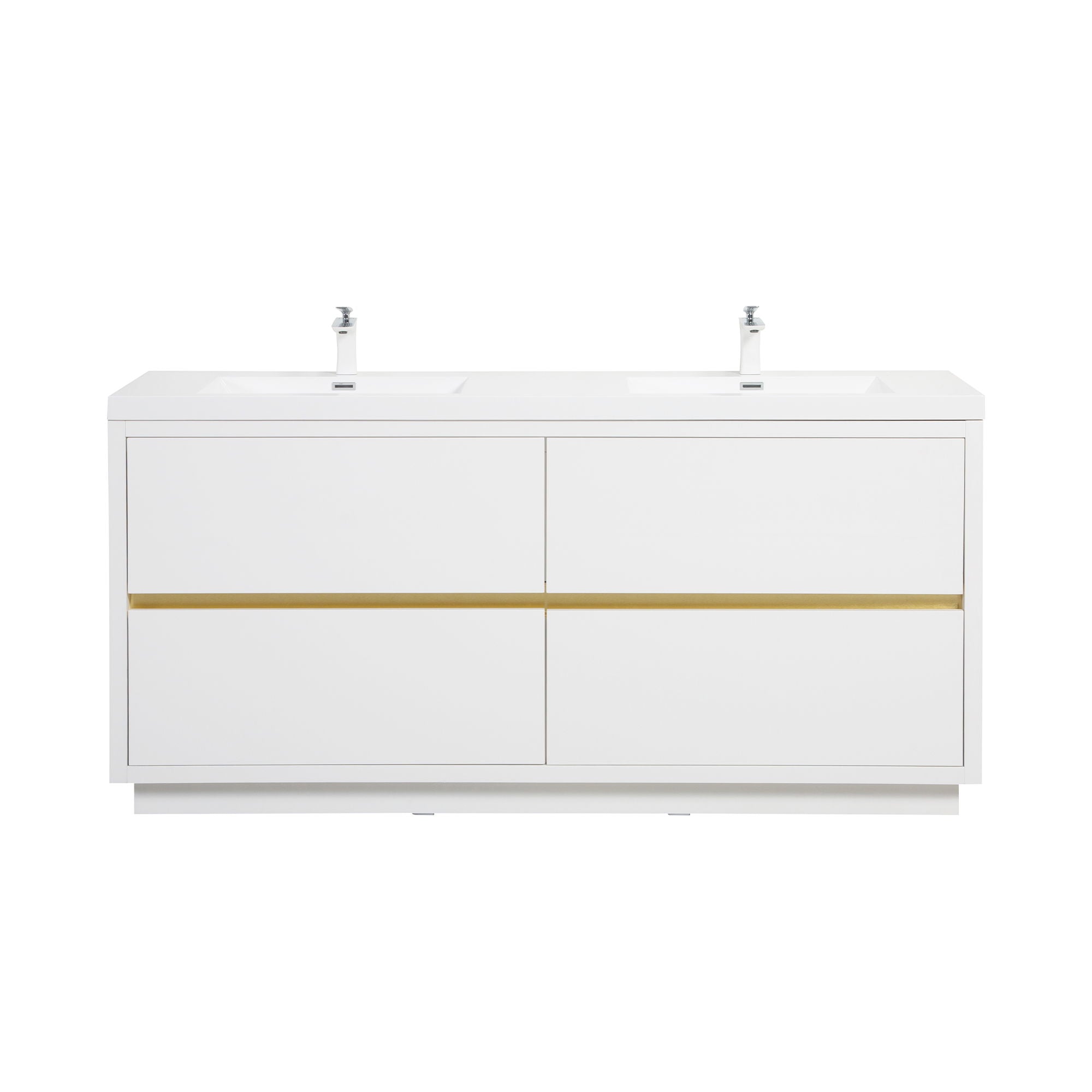 Bathin Freestanding Bathroom Vanity With Double Sinks