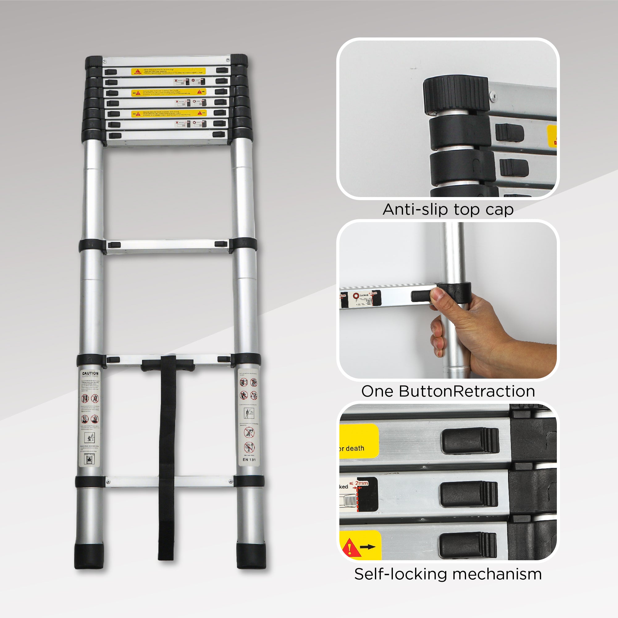 Telescoping Ladder 10.5FT
