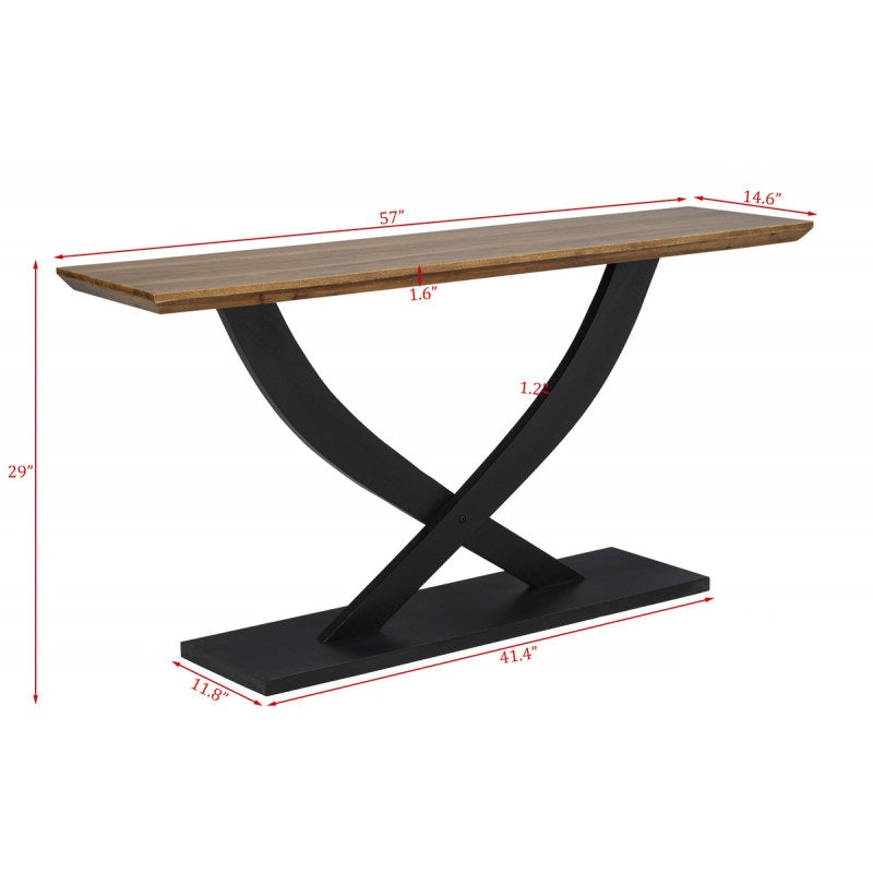 Living Room Wooden Console Table