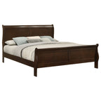 Graffenstaden Cappuccino Wood Eastern King Sleigh Bed