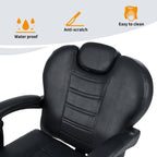 Classic Reclining Barber Chair for Hair Stylist