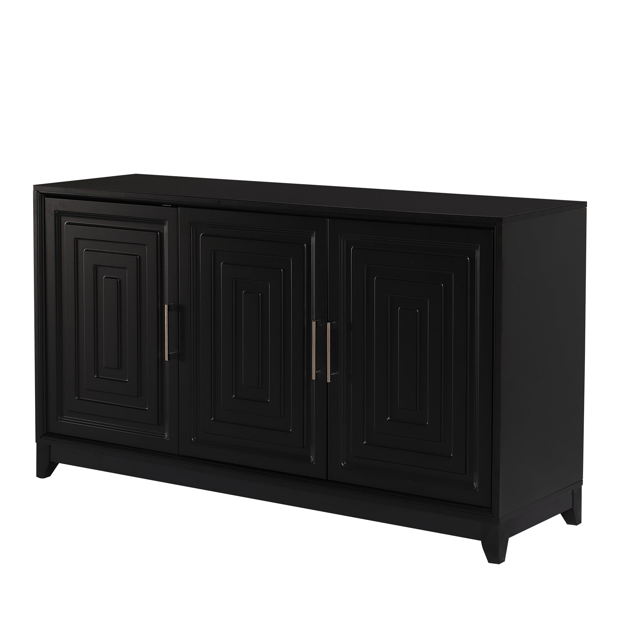 TV Stand for TVs up to 65 Inches, Modern Entertainment Center Media Console Cabinet