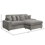 Tavia L-Shaped Sectional Sofa