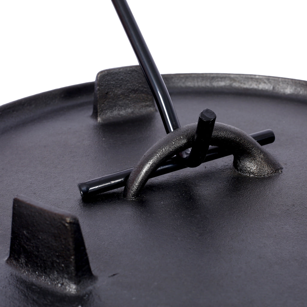 Pre-Seasoned Cast Iron Dutch Oven with Skillet Lid