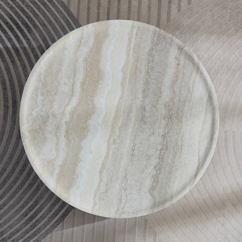 Round 31.5" Coffee Table Ideal For Living Room Family Time
