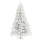 HOMCOM 7.5ft Tall Artificial Christmas Tree