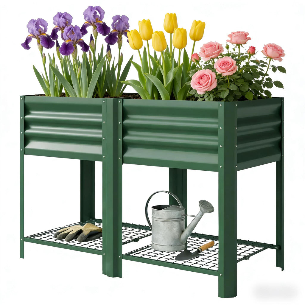 Outdoor Elevated Planter Box