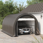 Outsunny 10' x 16' Heavy Duty Carport Garage Storage Tent