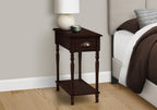 2 Tier Accent Table with Storage Drawer