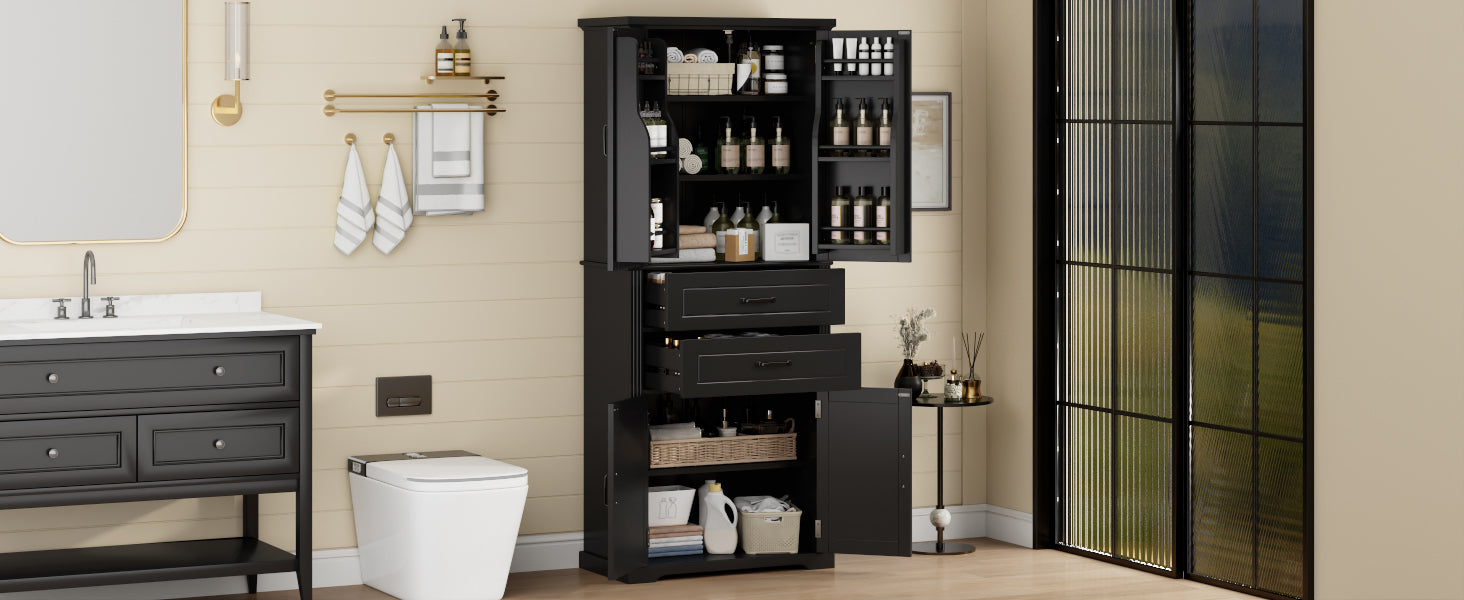 Storage Cabinet with Multi-Functional Storage Space