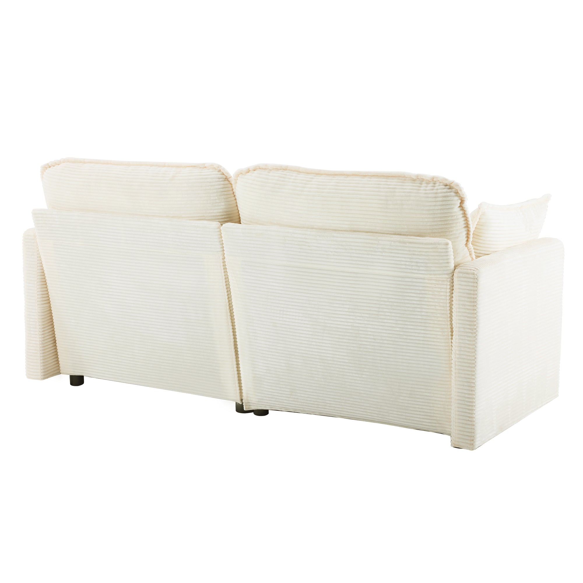 69" Plush Cloud Loveseat: Modular 2-Seater Sectional Sofa
