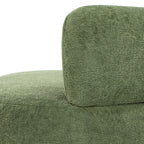 Shep 36" Curved Dog Sofa Bed Medium Moss