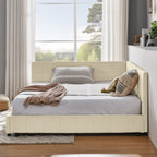Full Size Upholstered Tufted Bed Frame