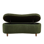 Boucle Flip Top Storage Bench