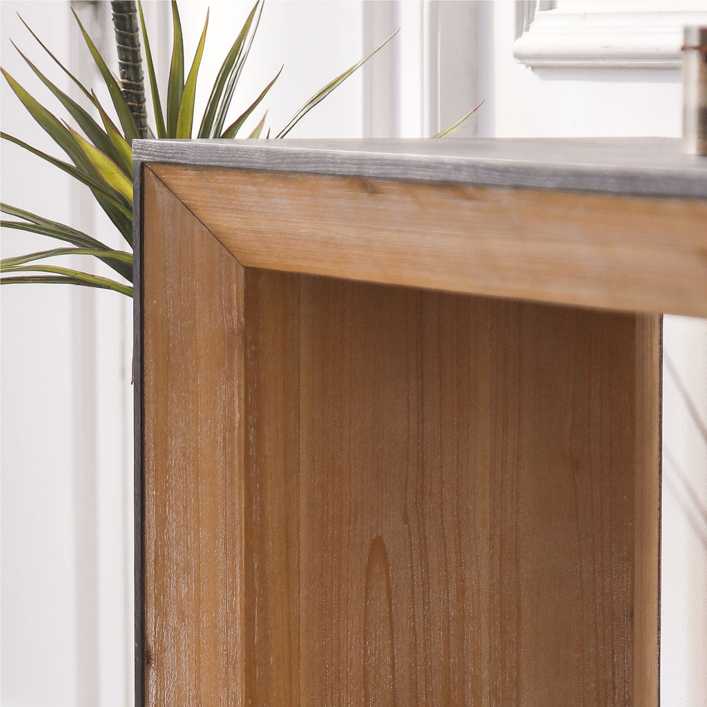 59in Modern Wood Console Table