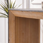 59in Modern Wood Console Table