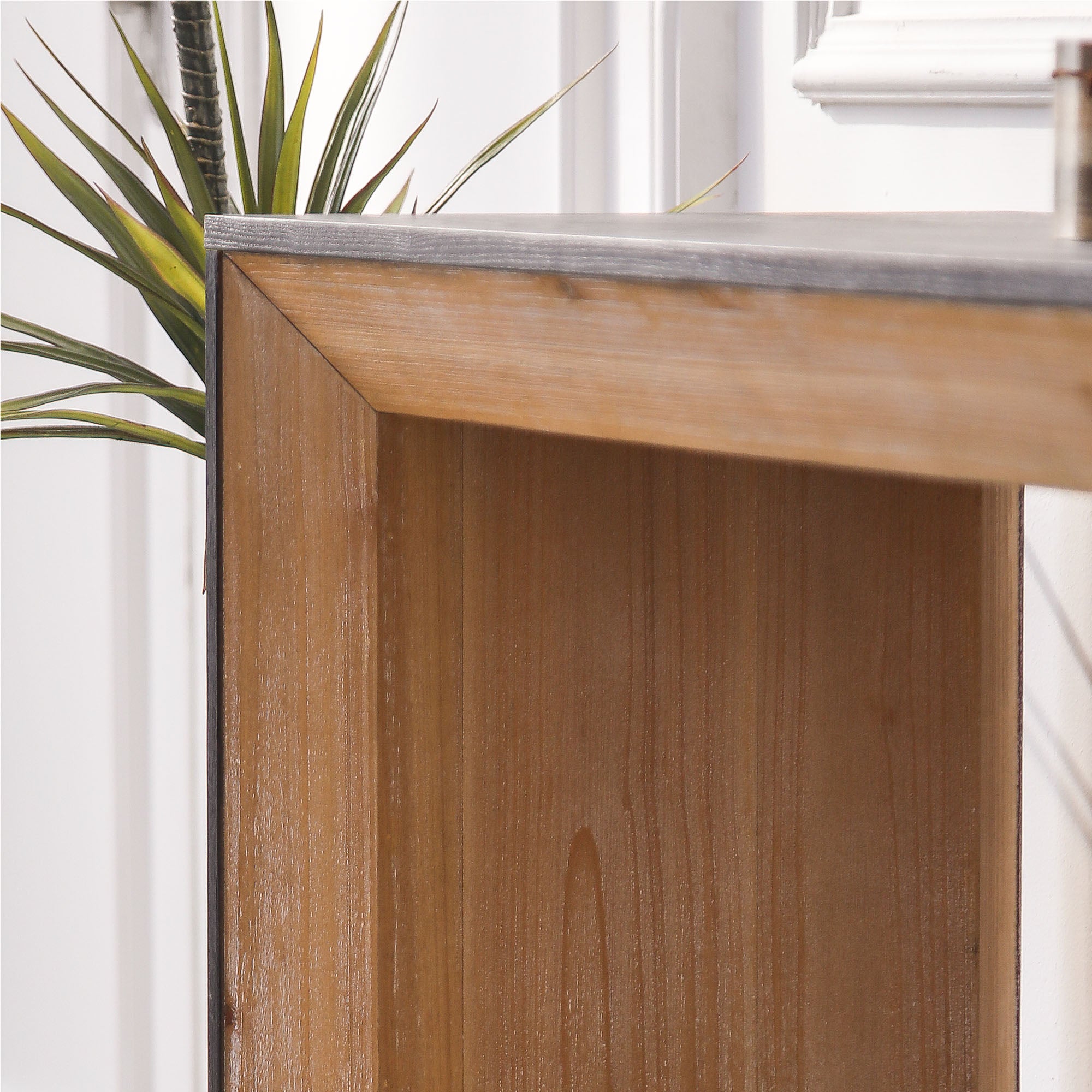 59in Modern Wood Console Table