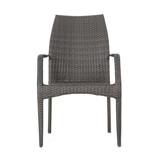 Outdoor Wicker Chairs Set, 2 Chairs